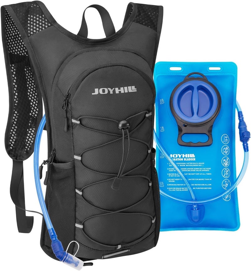 JOYHILL TPU Hydration Bladder,1.5L 2L 3L Water Bladder for Hiking Backpack BPA Free Leak Proof Hydration Pack - Image 1